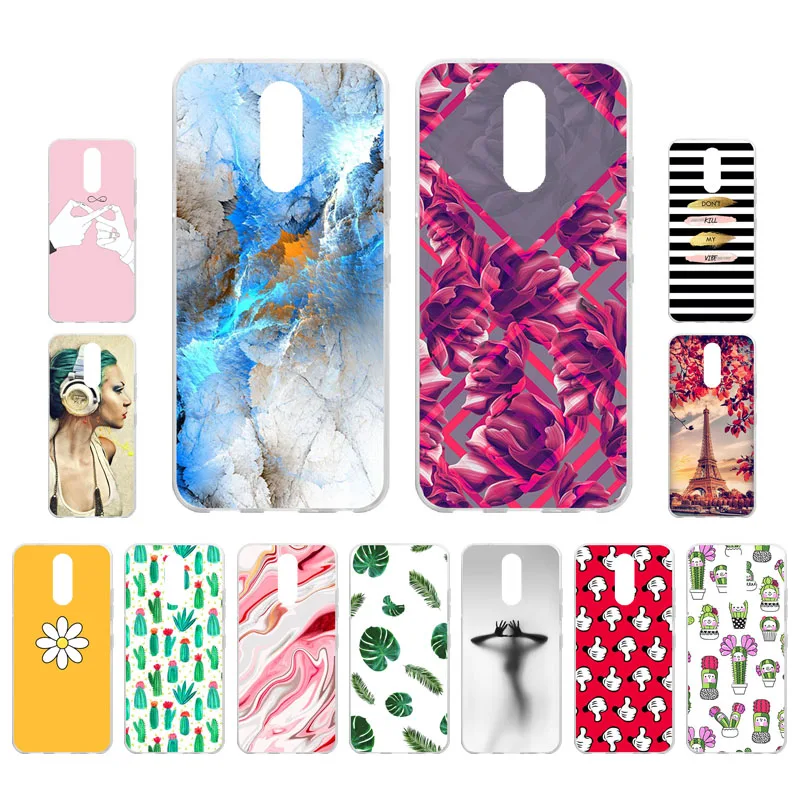 

Ojeleye DIY Patterned Silicon Case For LG K40 Case Soft TPU Cartoon Phone Cover For LG K12 Plus Covers Bags Anti-knock Shell