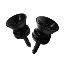 2 шт./компл. Non-slip замок для гитарного ремня гитары Ремни с крепёжным элементом на нить для акустическая электрическая бас-гитара ремешок Запчасти аксессуары