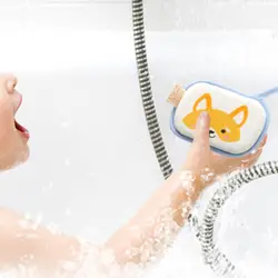 2019 Высокое качество детская ванна для ванной комнаты для малышей Мягкий мультфильм животное вытирать подвесное Купание Для детей ванная