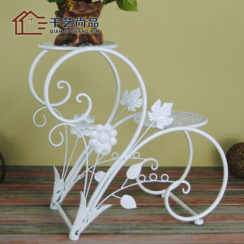 Thousands of European art products unigarden indoor floor living room balcony garden flower pot rack multi iron direct special offer