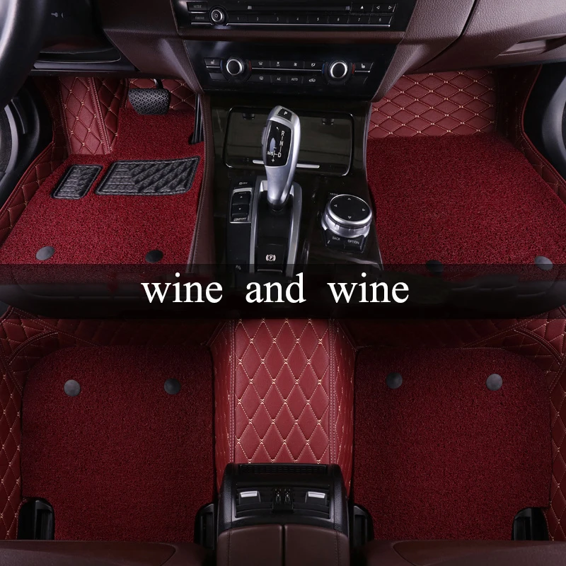 

kalaisike Custom car floor mats for Land Rover All Models land rover x9 Rover Range Evoque Sport Freelander car accessories