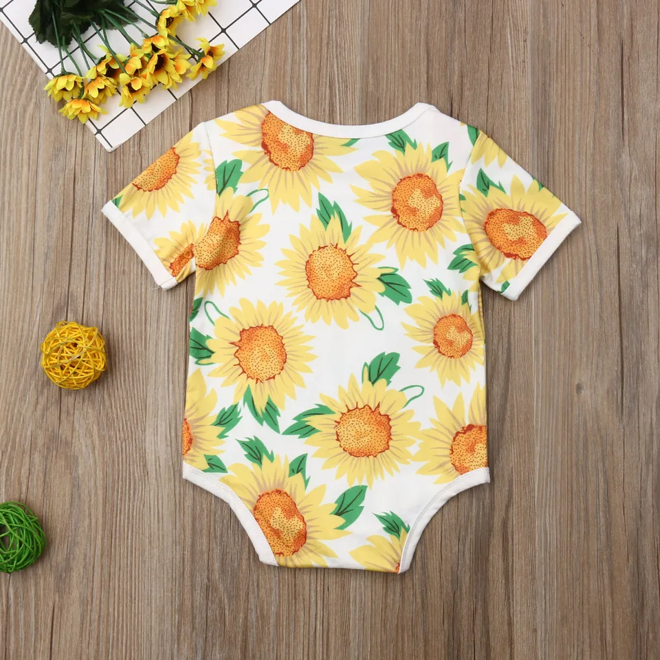 sunflower baby grow