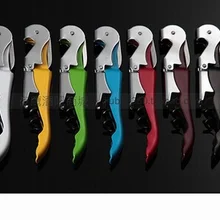 500 шт./лот штопор для вина Нержавеющая сталь открывашка для бутылок вина Штопор многофункциональный