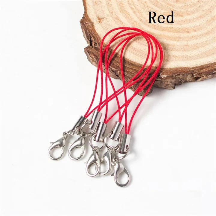 5  100pcs Diy Jewelry Accessories Lobster Clasps Mobile Phone Rope Jewelry Metal Buckle Strap Hanger For Handmade  Jewelry Marking