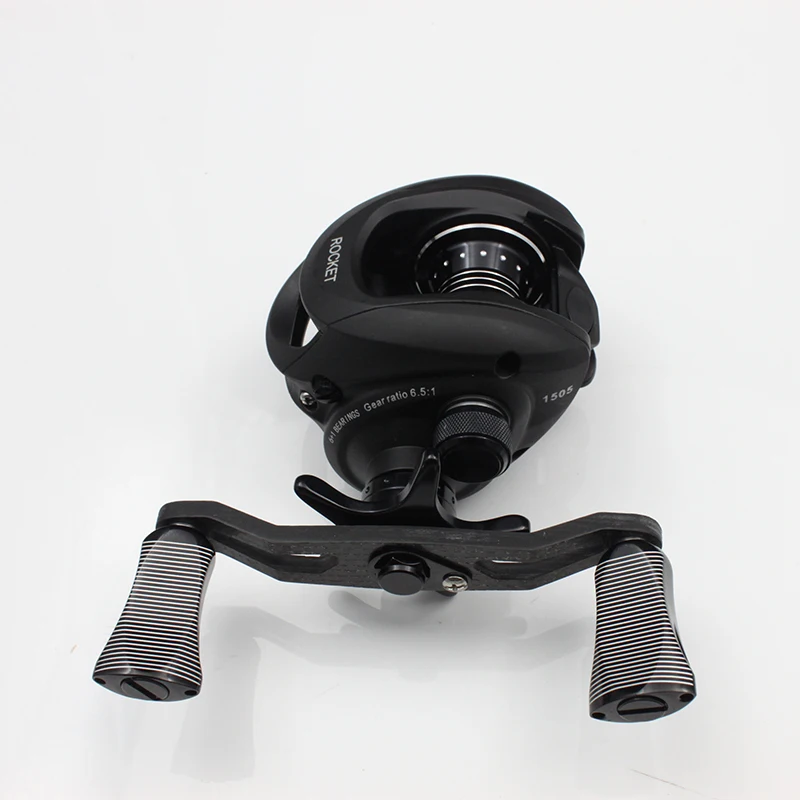 Gota de Água Lidar com Quatro Rolamentos de Fibra Carretel de Pesca Alça para Arremesso Kawa Carretel Carbono Comprimento Rocker 105mm 8 High Quality Esporte e Lazer