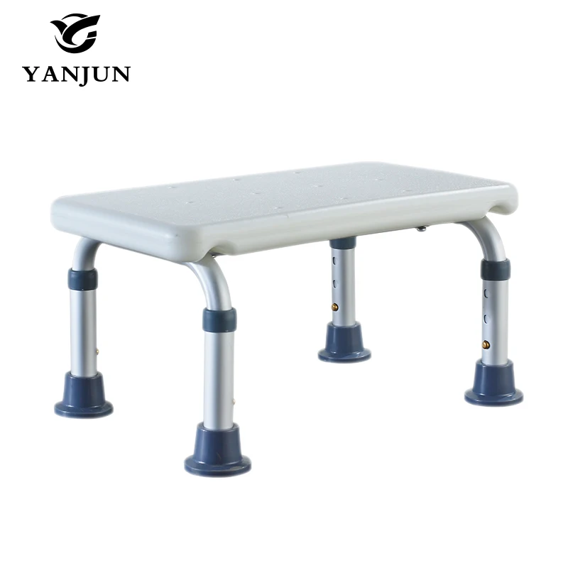 YANJUN Bath Shower Foot Stool Lightweight With Non slip Feet Bath