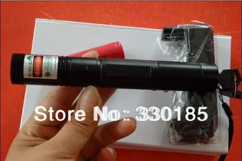 

AAA Military 100w 100000m green laser pointers 532nm SOS LAZER flashlight burning match,burn cigarettes+Charger+Gift Box sd 303