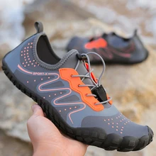 Классические слипоны Туфли-сабо для сада Для женщин купальный летние пляжные тапки на открытом воздухе Сандалии Для мужчин пять пальцы рук и ног носки обувь плюс Размеры, 47(Европа