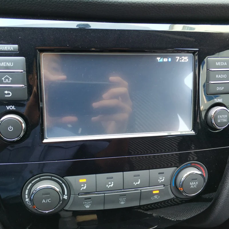 7 дюймов для Nissan Qashqai J11 2016 2017 X trail T32 Автомобильный GPS навигатор закаленное стекло