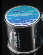 Новая Прилавок Vsdraad linha monofilamento Monofilament Custom Spool 500 м нейлоновая леска для ловли нахлыстом - Цвет: Черный