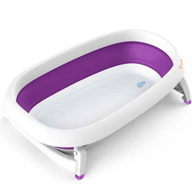 Luxury Baby Bath Wash Tub Baby Folding Bath Tub Large Thickening Bathtub for 0 To 7 Years Oldin
