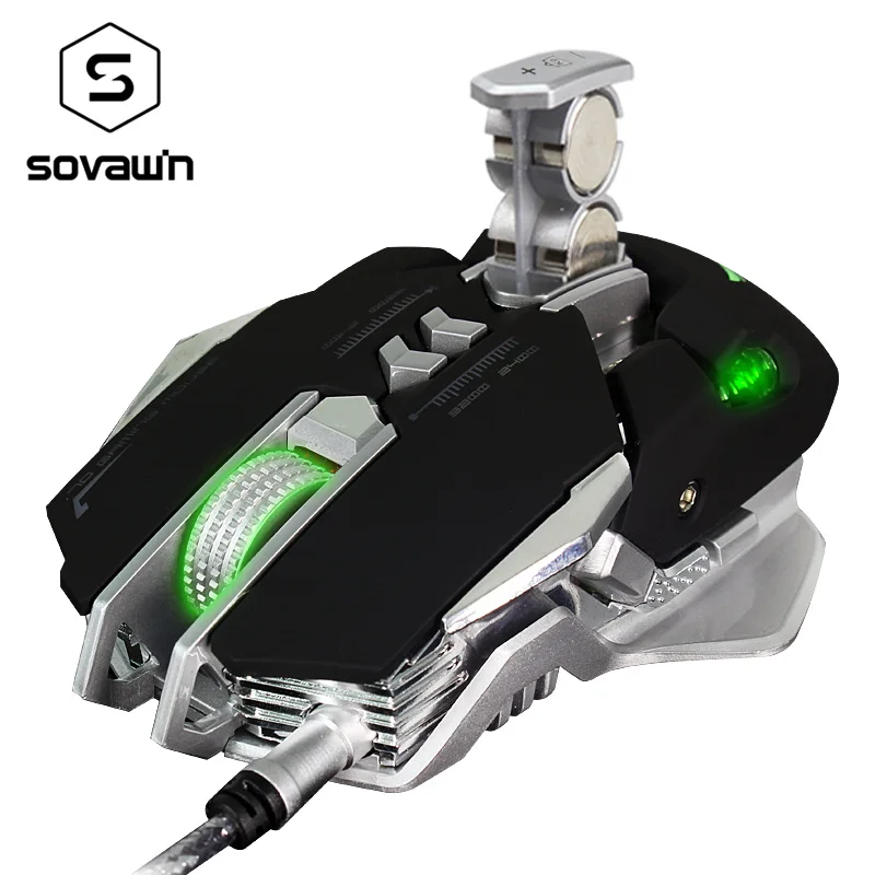 Kaufen G9 Professionelle Makro Programmierung Wired Gaming Mause 3200 DPI Einstellbar 7 Tasten USB Optische Gamer Maus Mäuse Für PC Computer
