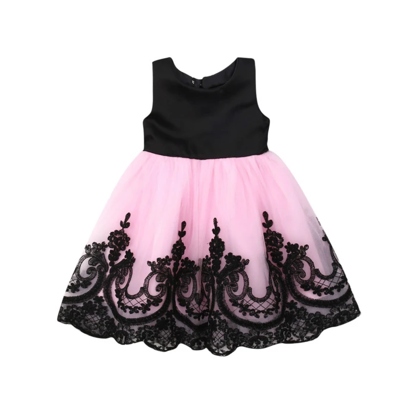 

Toddler Kids Baby Girls Pageant Party Princess Formal Bridesmaid Dress Clothes