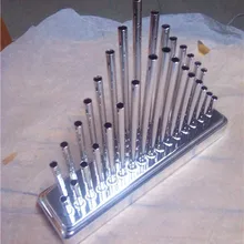 Точное ЧПУ Skiving fin теплоотвод