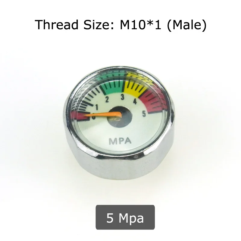 New Paintball Air Gun Airsoft PCP Mini Pressure Gauge Manometer 5MPa