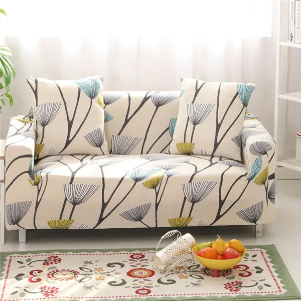 1 шт., эластичные чехлы для диванов с принтом, эластичные универсальные секционные чехлы для диванов, угловые чехлы для мебели, кресла, домашний декор - Цвет: Color 6
