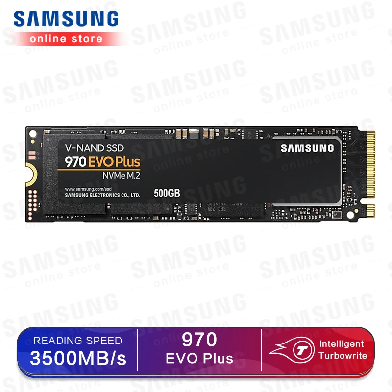 Samsung 970 Evo Plus M.2 Ssd 250 ГБ 500 ГБ 1 ТБ Nvme Pcie Внутренний твердотельный диск Hdd жесткий диск дюймовый ноутбук Настольный Mlc Pc диск