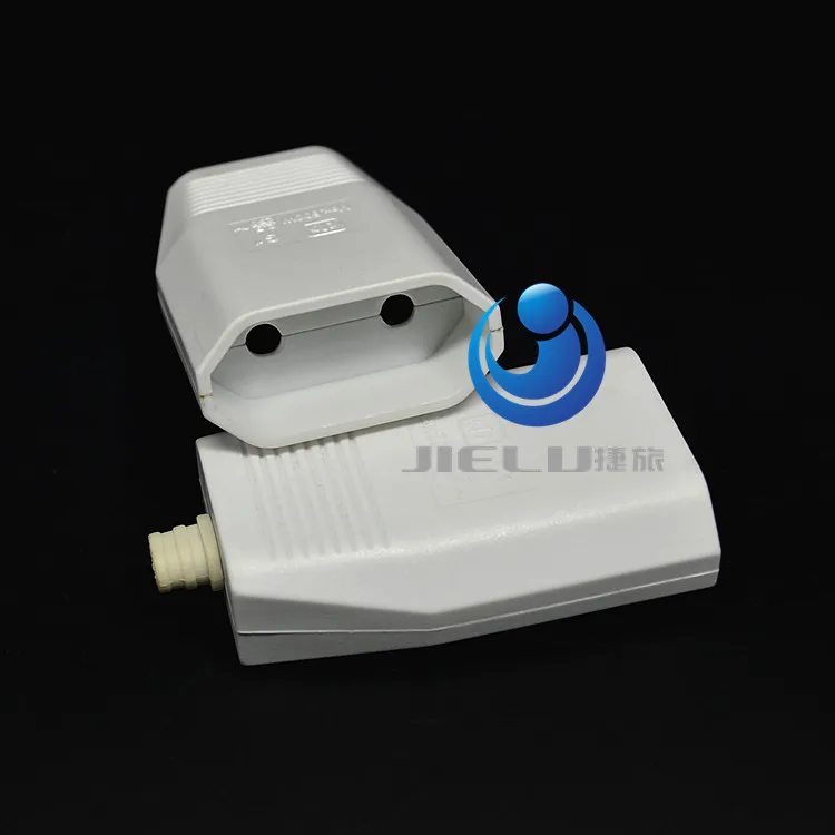 

1 pcs ,European 2 Pin DIY Rewirable socket EU 2 Pin female Socket ,2.5A 250V