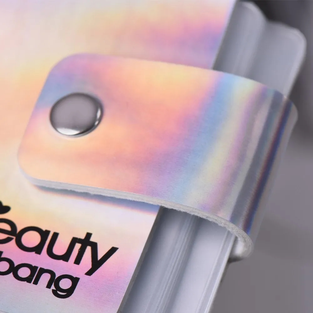 BeautyBigBang 20 шт./компл. 6 см красочные пластины для стемпинга ногтей искусство тарелка-органайзер лазерный держатель нейл-арта чехол сумка плиты