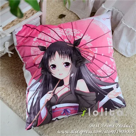 Yaya anime square pillow01