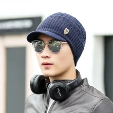 Для женщин Модные кисточки Для мужчин Теплые Мешковатые плести крючком Зимняя шерстяная одежда вязаная Лыжная Шапка Шапки для век Кисть для смешивания бровей Make