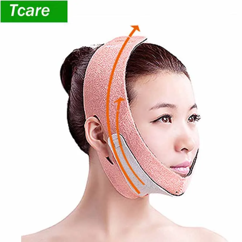 1Pcs Portable Face Lift Massage Belt Elastic Anti Wrinkle Facail