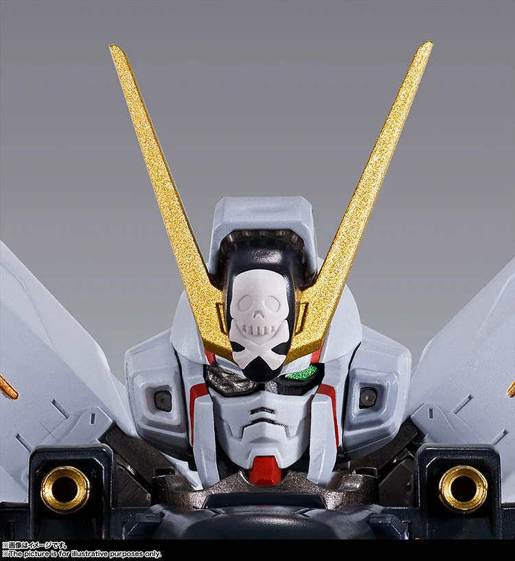 CMT в наличии Bandai Tamashi Наций оригинальный металлический сборки MB Crossbone Gundam X1 аниме металл сборки игрушечные лошадки рисунок