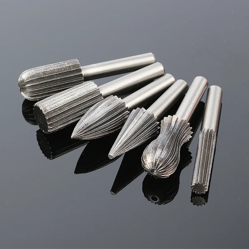 6pcs mini Rotary File Tools for electric drill herramientas Rotary File Cutter Engraving Grinding Bit for woodworking power Tool 6pcs mini Rotary File Tools for electric drill herramientas Rotary File Cutter Engraving Grinding Bit for woodworking power Tool
