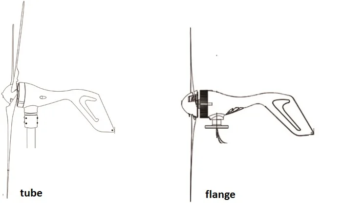Лидер продаж ветряная турбина 400 Вт комбинация с контроллером ветряного