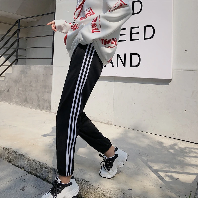 Sports Pants Spring Summer Women Loose Yoga Pants Sports Trousers Exercise Fitness Running Jogging  Loose Workout Sport Pants