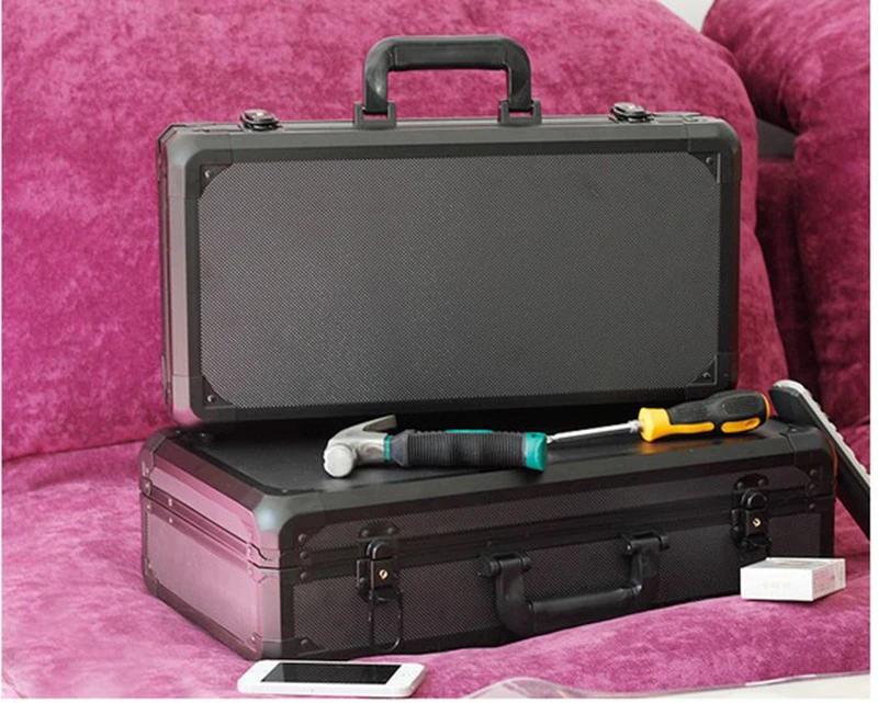 Aluminum Tool case suitcase toolbox File box Impact resistant safety case equipment camera case with pre-cut foam lining Aluminum Tool case suitcase toolbox File box Impact resistant safety case equipment camera case with pre-cut foam lining