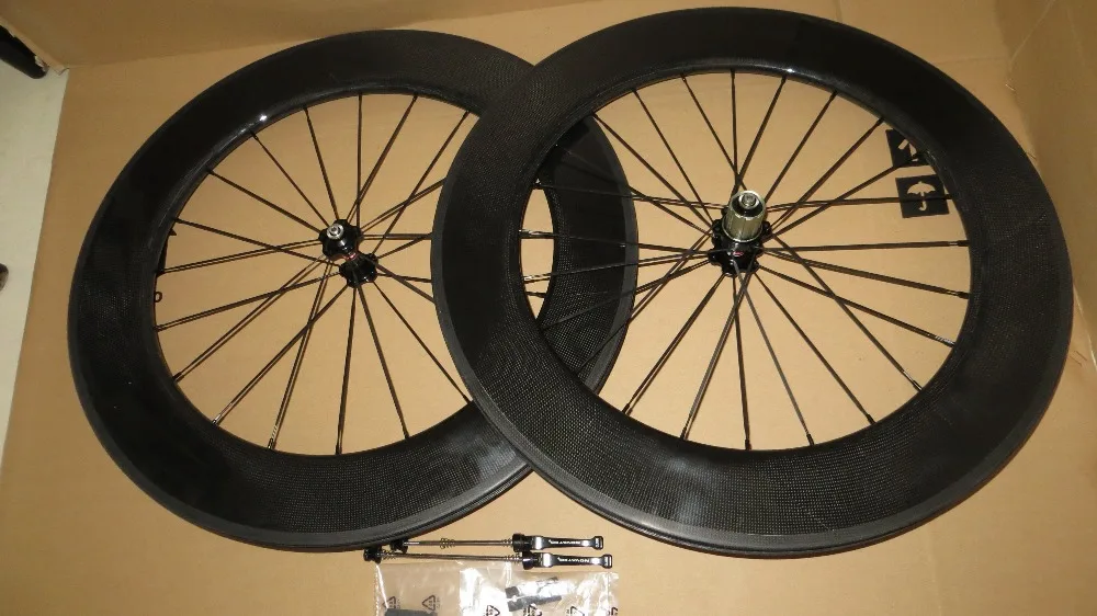 sale ud matte 24.8mm width 90mm clincher light bike wheelset 700c rims