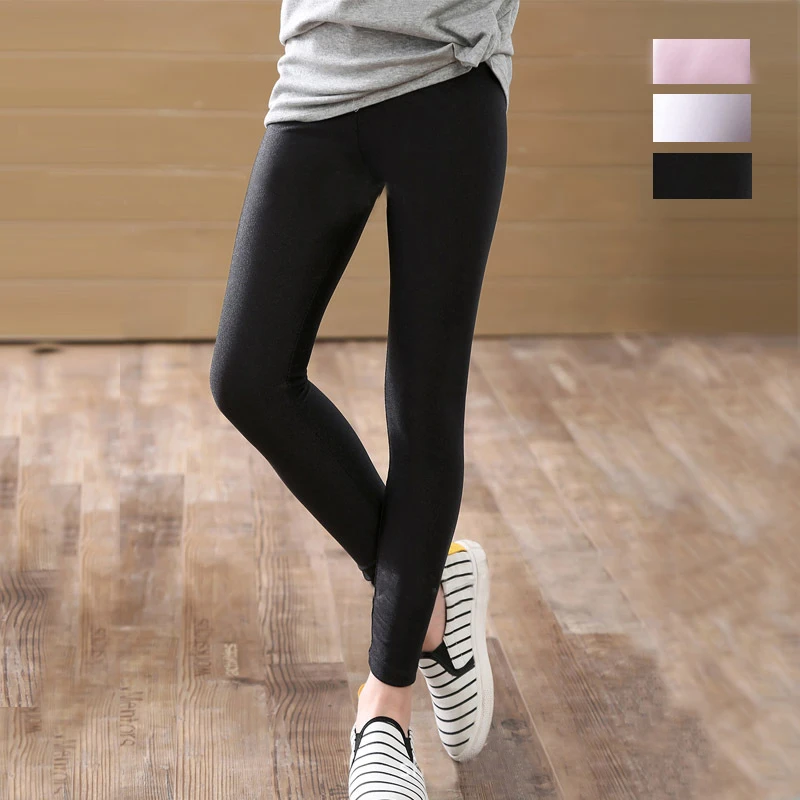 kids black leggings