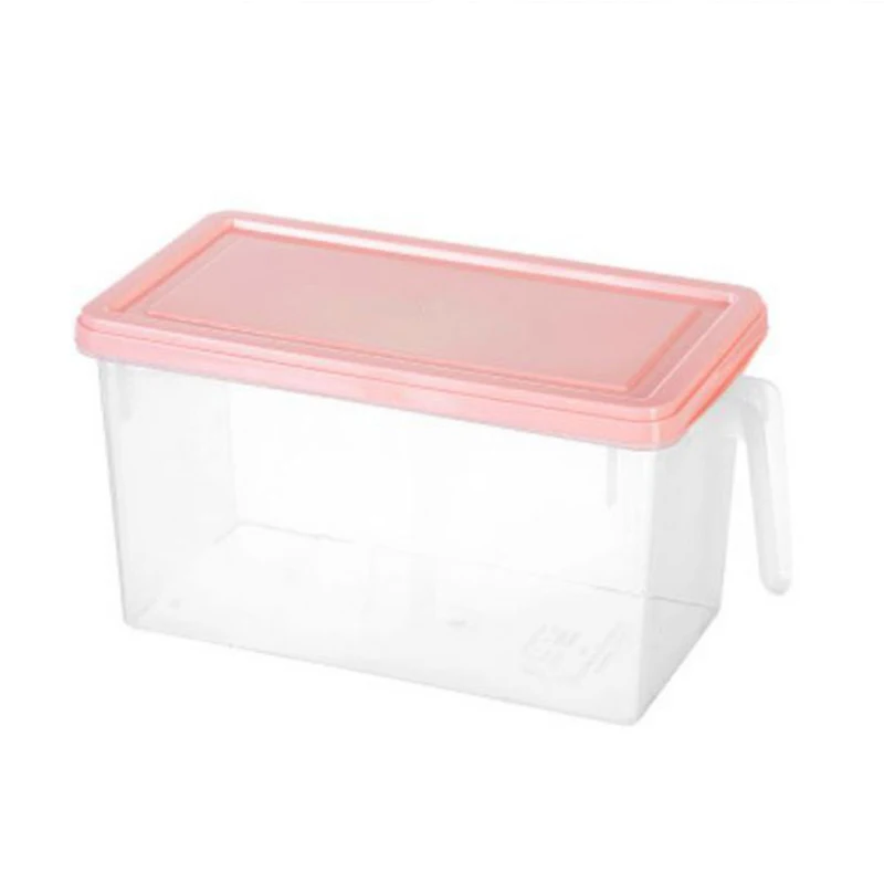 Кухня прозрачный PP ящик для хранения зерна контейнер для хранения фасоли пищевой контейнер-холодильник ящики для хранения - Цвет: A