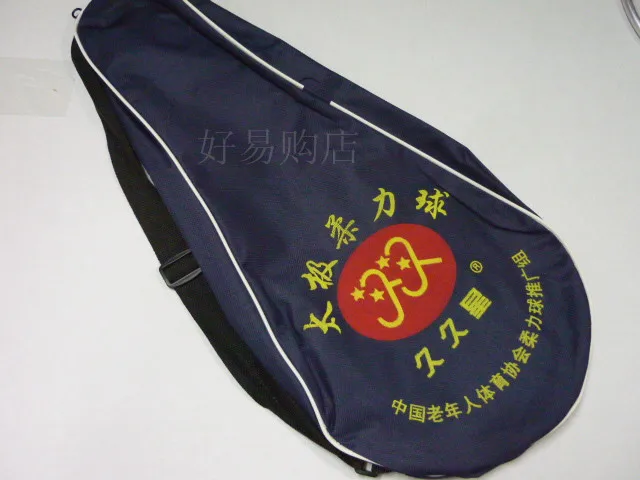 Лидер продаж китайские кунг-фу Мячи китайский ушу боевые искусства Taiji Rouli ракетка для мяча Набор, 2 ракетки, 4 мяча, 1 сумка и лента