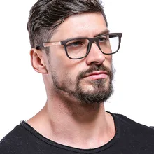 Новые женские квадратные маленькие рамки модные ультралегкие очки мужские Ретро близорукость оправа для очков FML