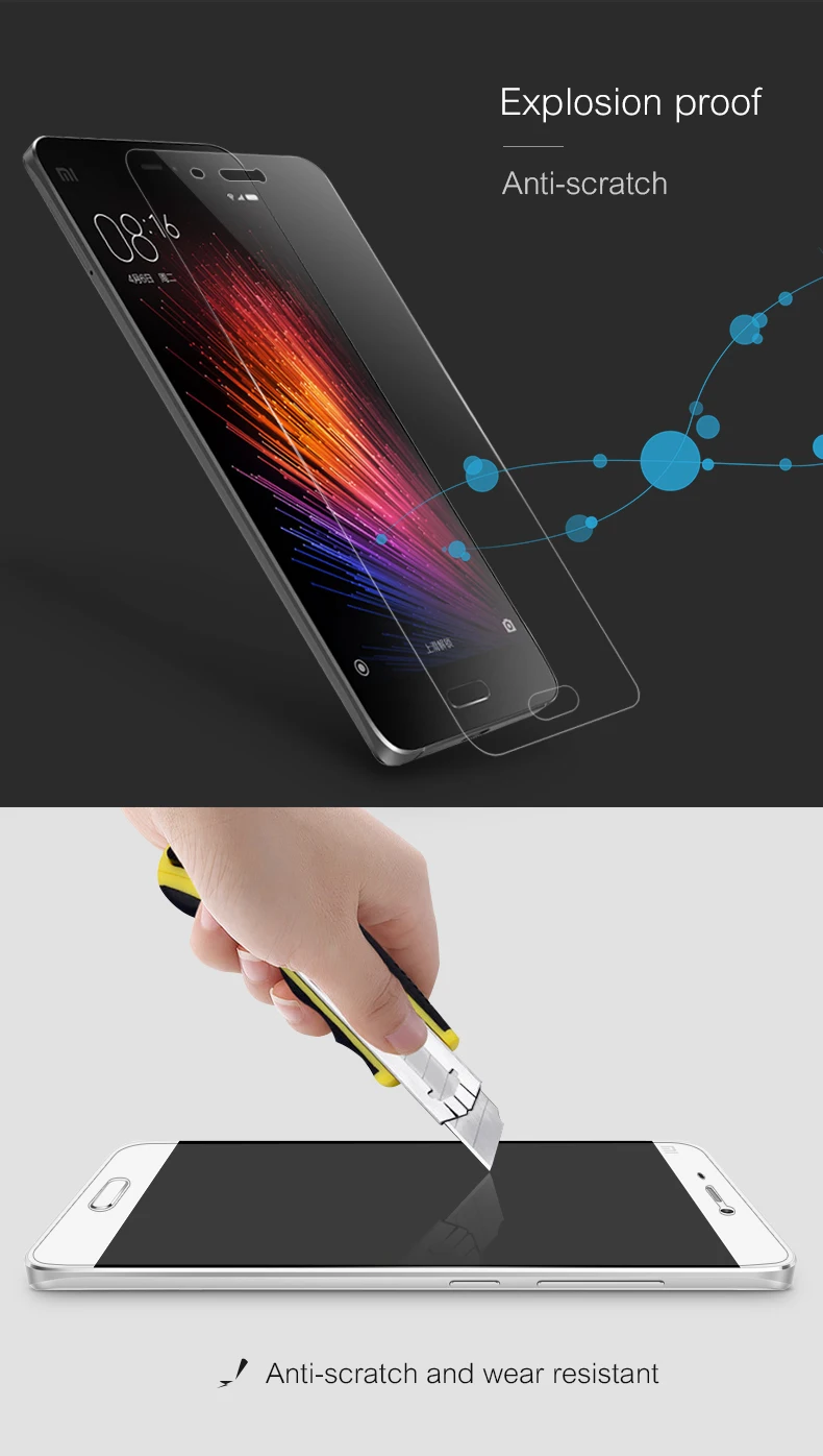 Ultra-Thin Tempered Glass For Xiaomi Mi 5 Screen Protector Pelicula Pelicula De Vidro Xiomi Verre Trempe For Xiaomi (3)