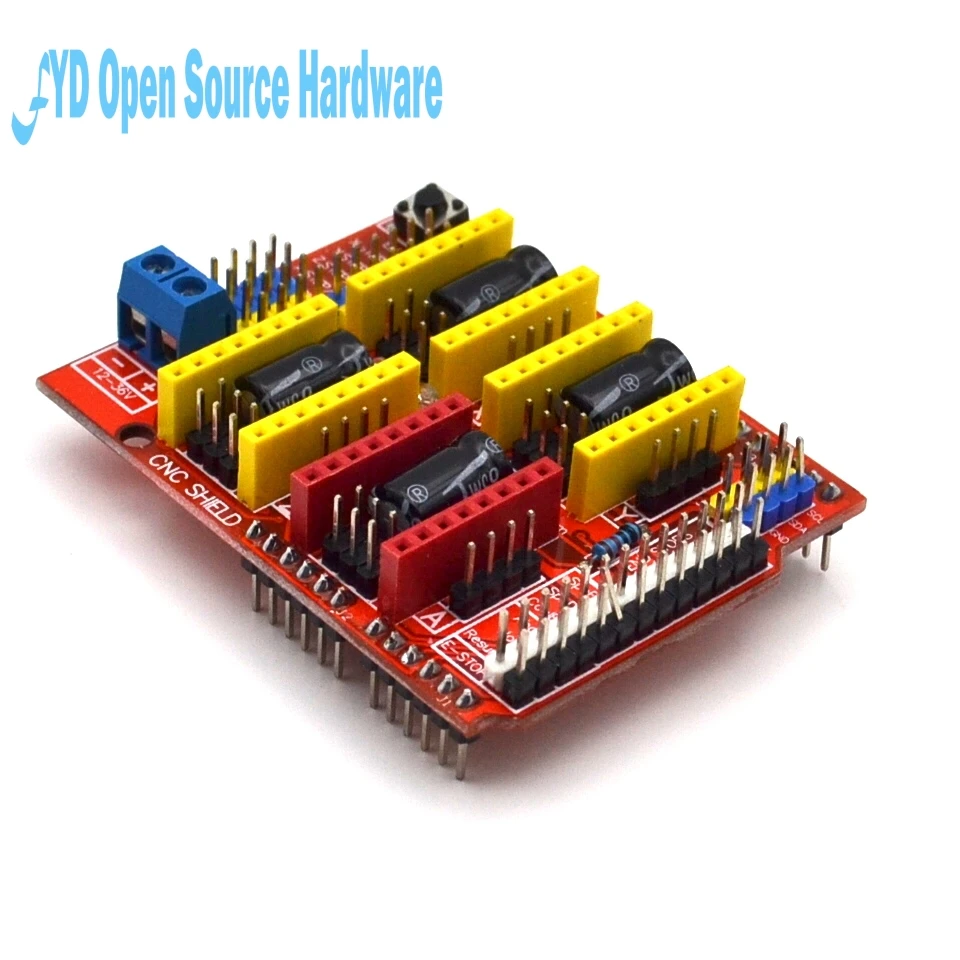  cnc shield v3 engraving machine 3D Printer+ 4pcs A4988 driver expansion board for arduino + UNO R3 