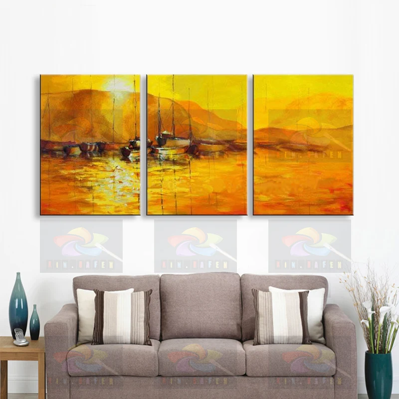 Hand Painted oil painting on canvas modern Best Art Seascape oil painting directly from artist SE-025 (4)
