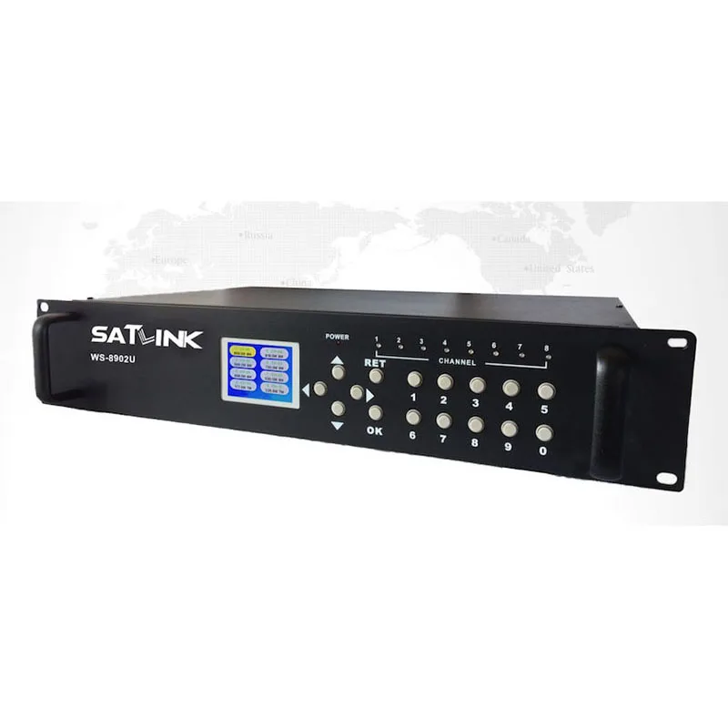 Оригинальный Satlink ws 8902U 6/ 8/ 10/ 12 HDMI/AV входные маршруты DVB T модулятор|original satlink|dvb-t