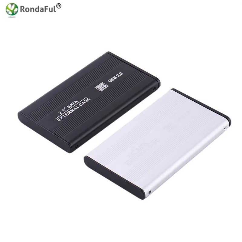 

Aluminum Alloy Serial USB 2.0 SATA HDD Enclosure Case External 2.5 Inch Drive Box For Laptop Hard Disk Cover With Retail Package