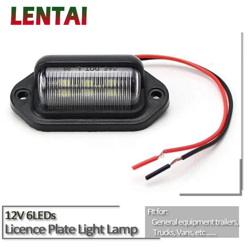 

LENTAI For Audi a3 a4 b6 b8 a6 b7 Chevrolet cruze captiva Lada granta 1PC Car LED Number Plate Lamp License Plate Light Bulbs