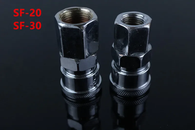 

1PCS SF-20 SF-30 BSP Air Line Hose Compressor Fitting Connector Quick Release Coupler Air Tools