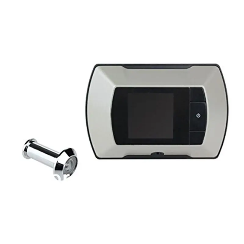 

NEW 2.2 inch LCD Digital Peephole Door Viewer Doorbell Wide Angle Door Eye Video Color Security Camera EU Plug