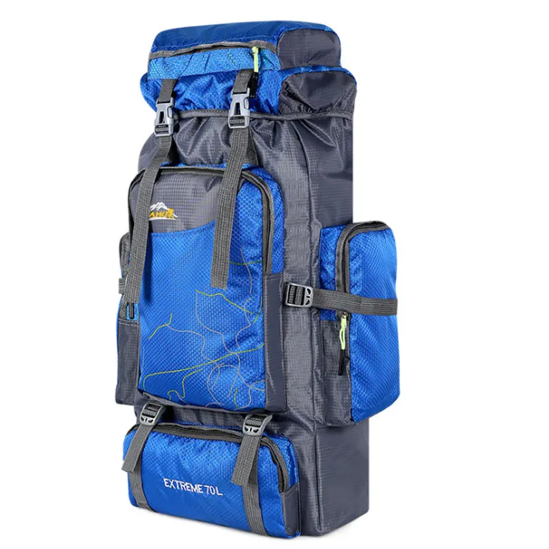 FANSON 70L рюкзаки нейлоновые уличные водонепроницаемые походные большие сумки для