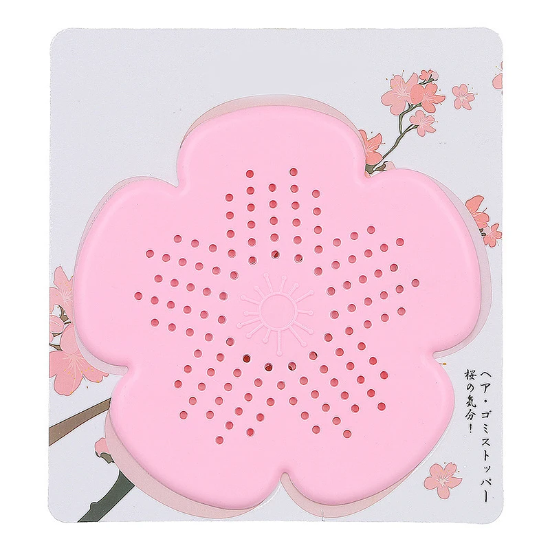 1Pc Flower Sewer Outfall Strainer Bathroom Sink Filter Anti-blocking Floor Drain Hair Stopper Catcher Kitchen Bathroom Accessory