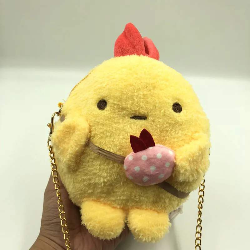 Kawaii японский мультфильм Sumikko Corner San X био плюшевый рюкзак кошелек для монет ручной