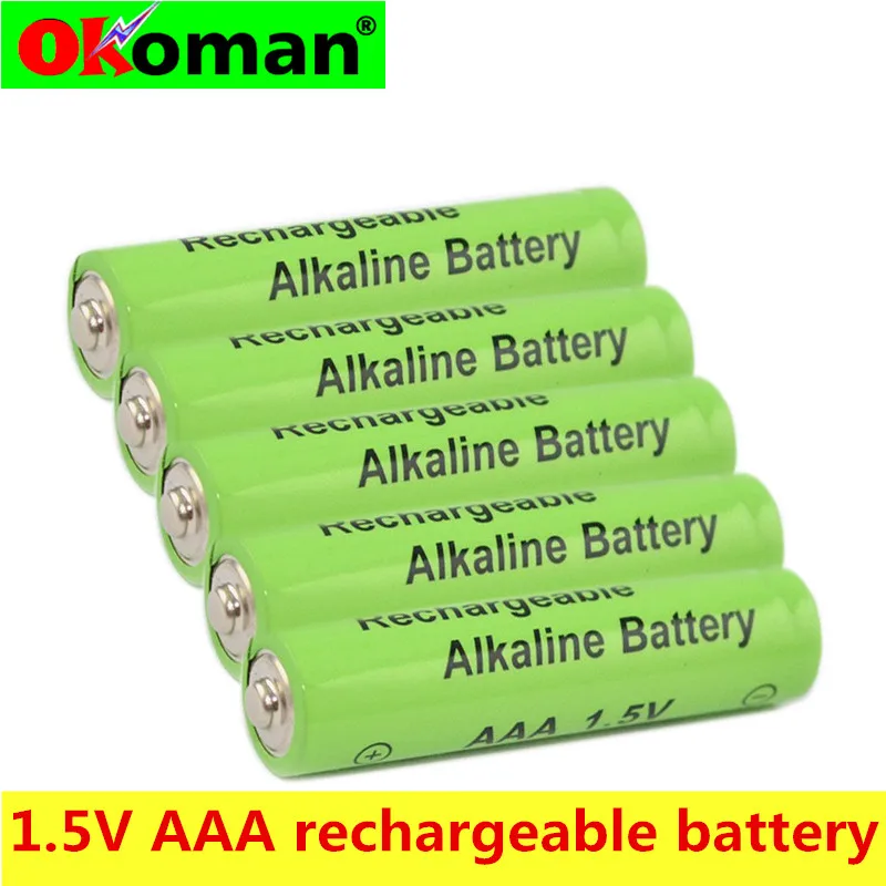 Okoman 4 ~ 20 шт новый бренд AAA батарея 2100 mah 1 5 V Щелочная аккумуляторная для
