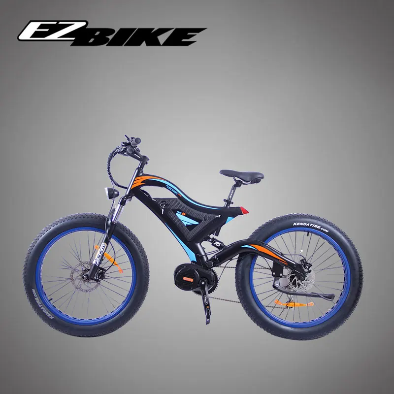 Sale EZBIKE Electric Bike 18 48v Mountain Hybrid ebike 0.4AH Li-on Battery City Fat Tire Road Electric Bicycle beach cruiser adults 2