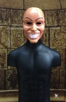

New Delicated 1/6 Scale The Purge Man Smiling Face Mini Mask For Fans Collection